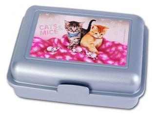 Svačinový box - krabička na potraviny Cats &amp; Mice