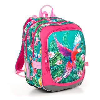 Topgal - školní batoh ENDY 18001 G - Papoušek