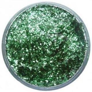 Třpytivý gel k barvám na obličej 12 ml - zelený