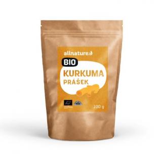 Allnature Kurkuma prášek BIO 100g