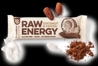 Bombus RAW Energy Kakao a kokos 50g