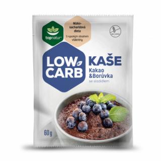 Topnatur LOW CARB kaše Kakao&amp;Borůvka 60 g