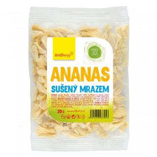 Wolfberry Ananas kousky sušené mrazem 20 g