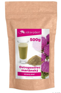 Zdravý den Ostropestřec mariánský drcený plod 500g