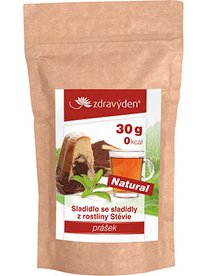 Zdravý den Sladidlo ze stévie prášek 30g