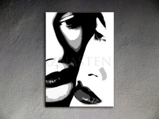 POP ART obraz na stenu Two woman 1 dielny 70x100cm
