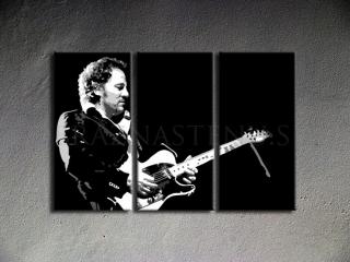 Ručne maľovaný POP Art Bruce Springsteen 3 dielny 120x80cm