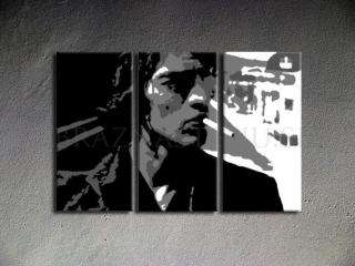 Ručne maľovaný POP Art Richard Ashcroft 3 dielny 120x80cm