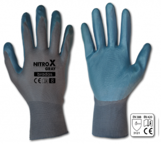 Pracovní rukavice NITROX GRAY