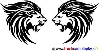 TRUCK samolepka LION - pár