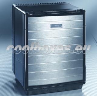 Minilednice/minibar Silencio DS 300 s hliníkovým dekorem