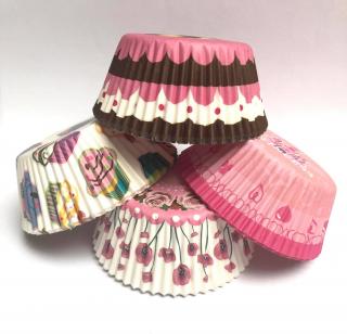 Papírové košíčky na muffiny - 100 ks