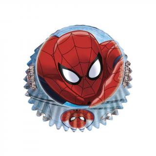 Papírové košíčky na muffiny 60 ks Spiderman