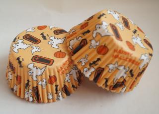 Papírové košíčky na muffiny hallowen typ 3 - 48 ks