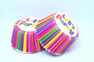 Papírové košíčky na muffiny - Lets Party 48 ks