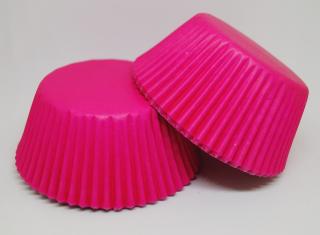 Papírové košíčky na muffiny - růžové 48 ks