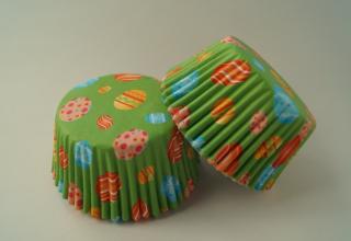Papírové košíčky na muffiny - velikonoční 48 ks