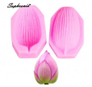 Silikonová forma - žilkovač lotosový květ