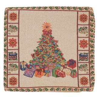Povlak na dekorační polštář Vánoční stromek