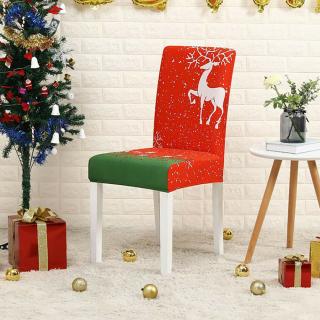Vánoční elastický návlek na židli