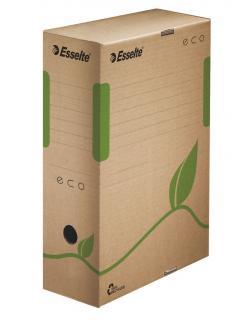 Archivní boxy ECO - hřbet 10 cm / hnědá