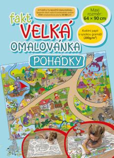 Fakt velká omalovánka Pohádky