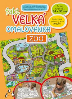 Fakt velká omalovánka ZOO