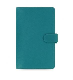 Filofax Saffiano A6 osobní compact týdenní akvamarín