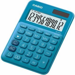 Kalkulačka Casio MS 20UC - displej 12 míst modrá