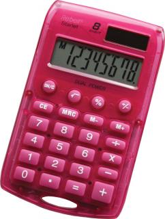 Kalkulačka Rebell Starlet 8 - růžová