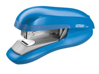 Kancelářský sešívač Rapid F30 s plochým sešíváním - světle modrá