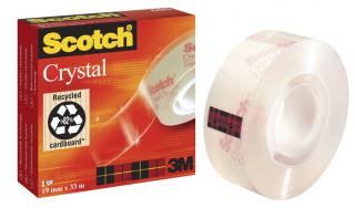 Lepicí páskya Scotch Crystal - 19 mm x 33 m