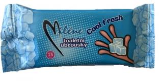 Miléne Cool fresh vlhčené ubrousky 15ks