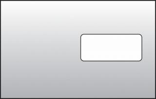Obálky C5 samolepicí s krycí páskou - okénko vpravo / 1000 ks