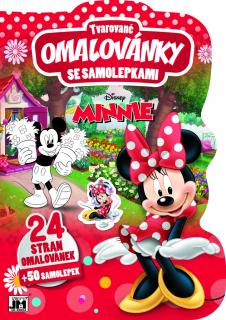 Omalovánky A4 se samolepkami - Minnie