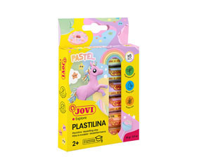 Plastelína JOVI UNICORN Pastel - 6 x 15 g / válečky