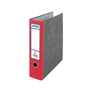Pořadač A4 papírový archivní - hřbet 8 cm / červená