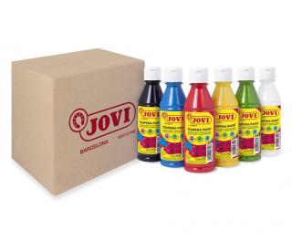 Tekuté temperové barvy JOVI PREMIUM - 6 x 250 ml