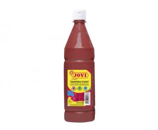 Tekuté temperové barvy JOVI v lahvi - 1000 ml / hnědá