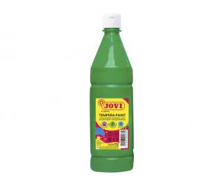 Tekuté temperové barvy JOVI v lahvi - 1000 ml / zelená