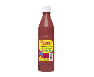 Tekuté temperové barvy JOVI v lahvi - 500 ml / hnědá