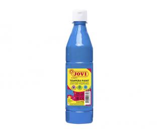 Tekuté temperové barvy JOVI v lahvi - 500 ml / sv.modrá