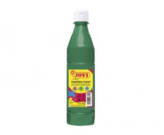 Tekuté temperové barvy JOVI v lahvi - 500 ml / tm.zelená