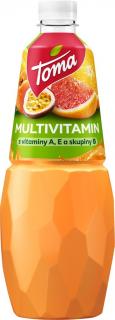 TOMA džus 1 l - multivitamín 50%