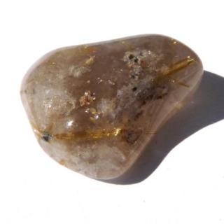 Rutil v křišťálu, sagenit - QAA - Brazílie (9,8 g)