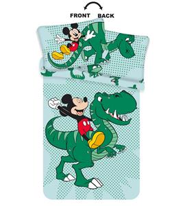 Disney povlečení do postýlky Mickey Dino baby 100x135, 40x60 cm