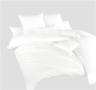 Povlečení bavlna bílá UNI 200x200, 2x 70x90 cm