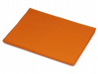 Prostěradlo bavlna pomeranč - 220x240 cm II.jakost