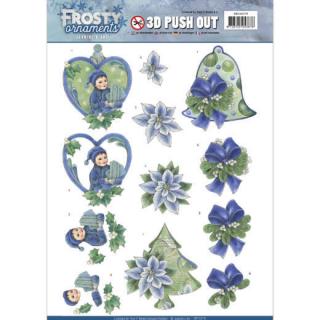 3D Výřezy Frosty Ornaments