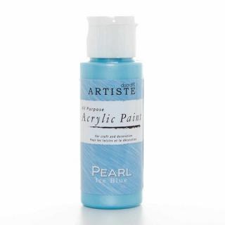 Akrylová barva perleťová - PEARL ICE BLUE